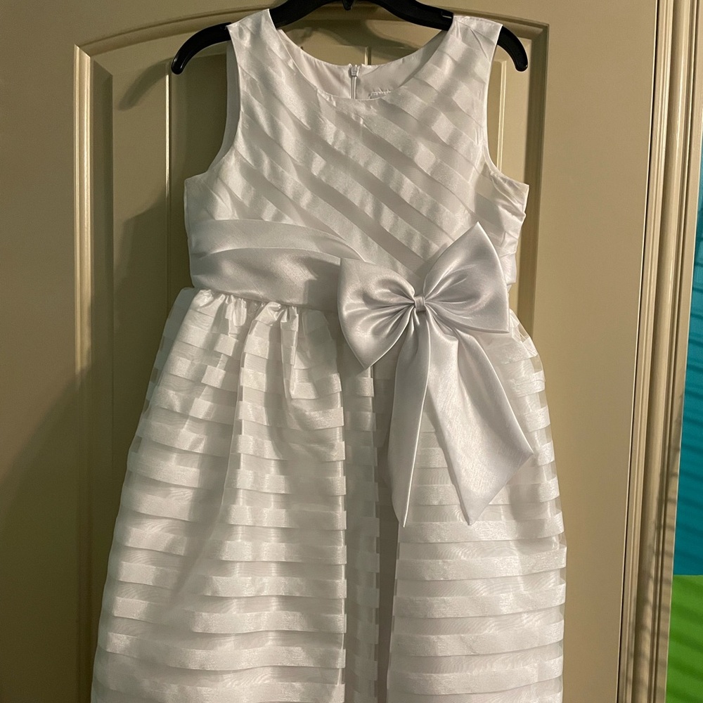 Girls White Dress